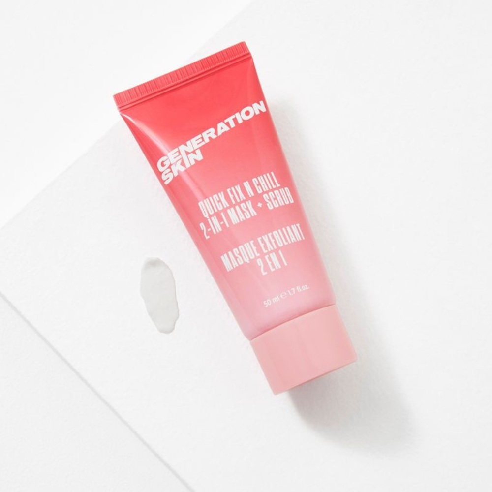 Generation Skin Quick Fix N Chill Mask + Scrub New Msrp $40